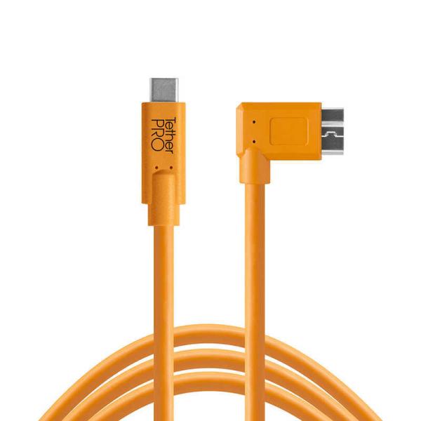 テザーツールズ　TetherPro USB-C to 3.0 Micro-B Right Angle...