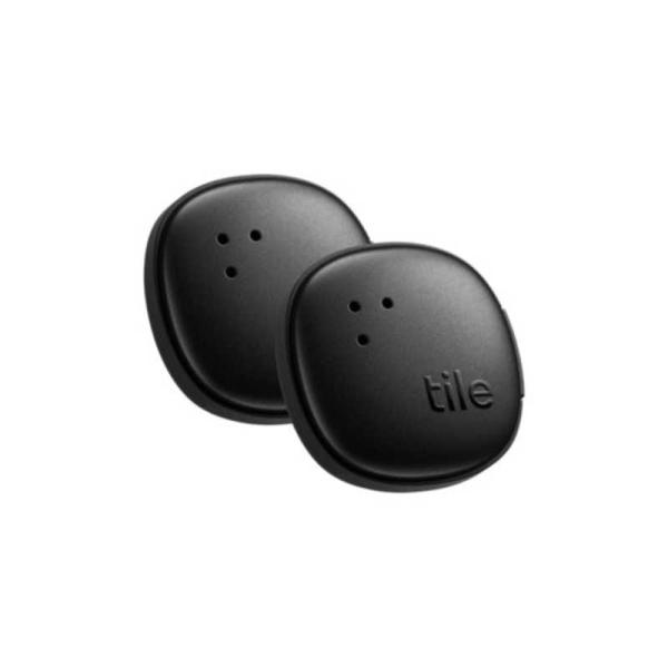 TILE　Life360 Tile Sticker (2024) ブラック 2個パック/電池交換不可...