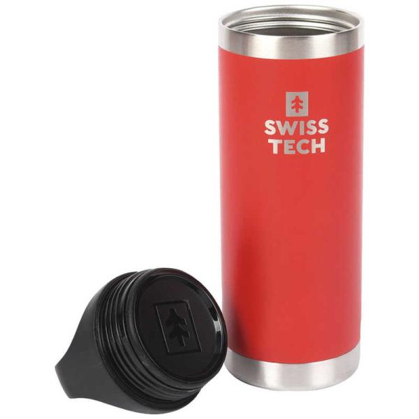 SWISS　ボトル 赤色 532ml ステンレス製　ST075001