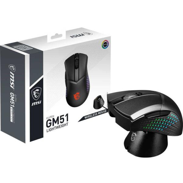 MSI　ゲーミングマウス Clutch GM51 Lightweight Wireless ［光学式...