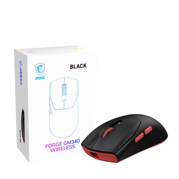 MSI　FORGE GM340 W BLACK ［光学式 / 有線/無線(ワイヤレス) / 6ボタン...