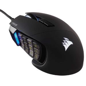 CORSAIR ゲーミングマウス SCIMITAR RGB ELITE ブラック  CH-9304211-AP