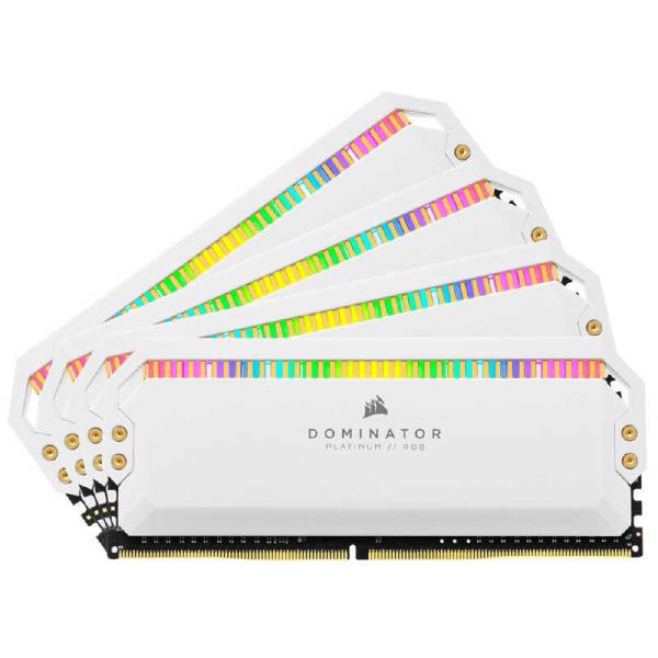 コルセア　CORSAIR　増設用メモリ DOMINATOR PLATINUM RGB ホワイト[DI...