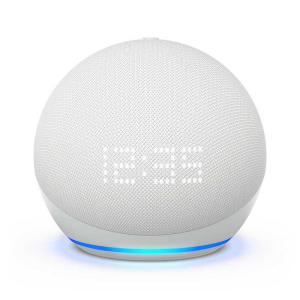 Amazon　Echo Dot with clock (エコードットウィズクロック) 第5世代 時計付きスマートスピーカー with Alexa ［Bluetooth対応 /WiFi対応］　B09B9B49GT｜y-kojima