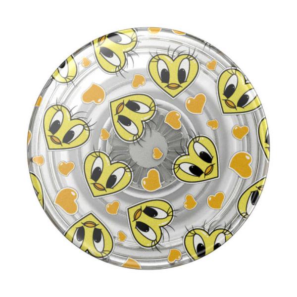 POPSOCKETS　Translucent Tweety Heart Toss Gloss　112...