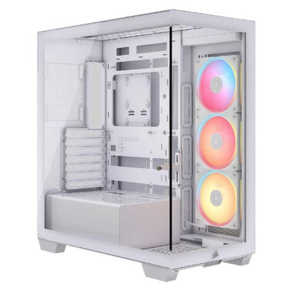 コルセア　CORSAIR　3500X LX-R RGB iCUE LINK Mid-Tower Wh...