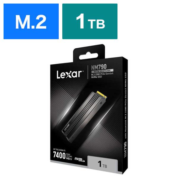 LEXAR　内蔵SSD PCI-Express接続 Lexar NM790 with Heatsin...