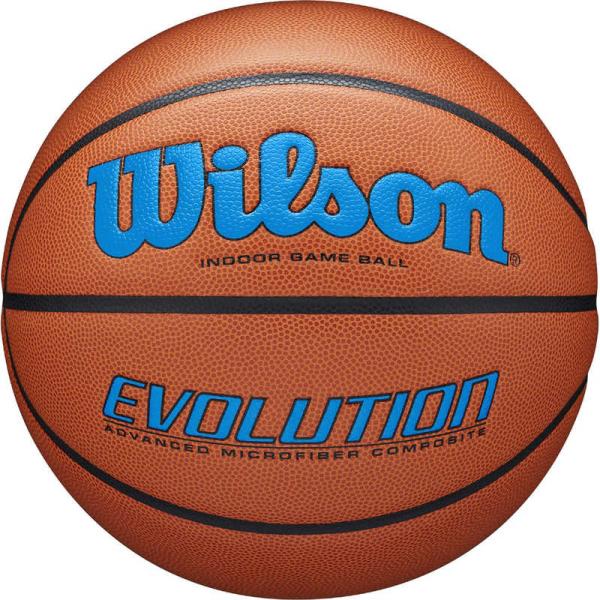 ウィルソン　バスケットボール EVOLUTION 6号球 オレンジ×ロイヤル　0595XB0604