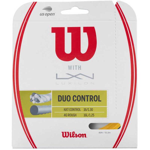 ウィルソン　テニス用品 Wilson DUO CONTROL 4GR 125＆NXT C ゴールド/...
