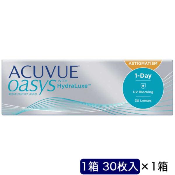 ジョンソン＆ジョンソン　ワンデーアキュビューオアシス乱視用(BC8.5 /PWR-4.00 /CYL...