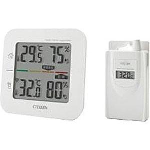 シチズン コードレス温湿度計（簡易熱中症指標表示付き） ＴＨＤ５０１