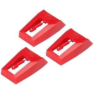 ティアック　ターンテーブル付きＣＤレコーダー用交換針（ＬＰ／ＥＰ盤用）セット「３本入り」　ＳＴＬ‐１０３