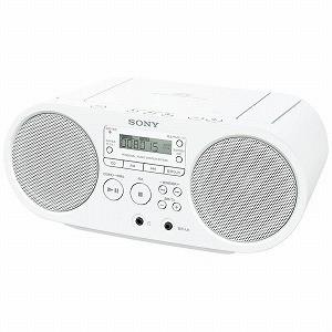 ソニー　ＳＯＮＹ　ＣＤラジオ　ＺＳ−Ｓ４０（Ｗ）（ホワイト）