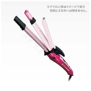 テスコム マイナスイオン２ＷＡＹスチームヘアーアイロン　「ｉｏｎｅ」（２６ｍｍ） ＩＰＷ１６２６Ｐ　（ピンク）