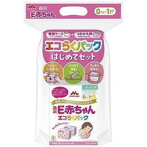 森永製菓 「森永Ｅ赤ちゃん」エコらくパック　４００ｇｘ２袋 モリナガＥアカチャンエコラクパック