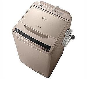 日立 全自動洗濯機（１０ｋｇ）「ビートウォッシュ」 ＢＷ−１０ＷＶ−Ｎ　＜シャンパン＞【標準設置無料】
