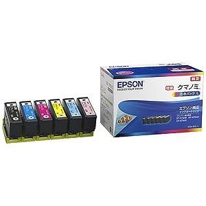 ＥＰＳＯＮ （純正）インクカートリッジ（増量６色パック） ＫＵＩ−６ＣＬ−Ｌ