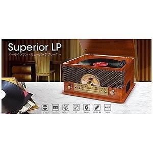 ＩＯＮＡＵＤＩＯ ＵＳＢ端子搭載レコードプレーヤー Ｓｕｐｅｒｉｏｒ　ＬＰ