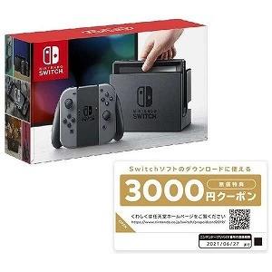 任天堂 ニンテンドースイッチ本体　Ｎｉｎｔｅｎｄｏ　Ｓｗｉｔｃｈ Ｊｏｙ−Ｃｏｎ（Ｌ）／（Ｒ）　グレー