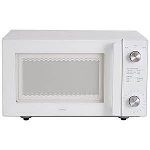 ツインバード　単機能電子レンジ「５０／６０Ｈｚ」［２０Ｌ／フラット庫内］　ＤＲ−ＬＤ２０Ｗ　（ホワイト）