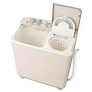 ＡＱＵＡ 二槽式洗濯機（洗濯・脱水容量３．５ｋｇ） ＡＱＷ−Ｎ３５１（ソフトグレー）（標準設置無料）