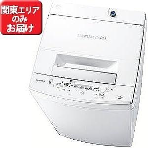 東芝 全自動洗濯機　（洗濯４．５ｋｇ） ＡＷ−４５Ｍ５−Ｗ　（ピュアホワイト）（標準設置無料）