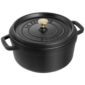 STAUB 《IH対応》ホーロー鍋 「ピコココットラウンド」(2.6L) 40509