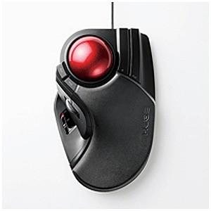 エレコム 有線トラックボールマウス［ＵＳＢ・Ｍａｃ／Ｗｉｎ］（８ボタン・ブラック） Ｍ−ＨＴ１ＵＲＢＫ
