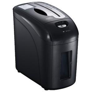 オーム電機　電動シュレッダー　ブラック　［クロスカット／Ａ４サイズ］　ＳＨＲ−Ｘ５０７Ｄ