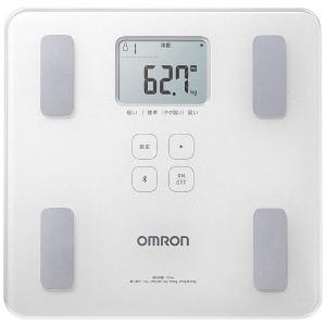 オムロン　ＯＭＲＯＮ 体組成計　ＫａｒａｄａＳｃａｎ（カラダスキャン）［スマホ管理機能あり］シャイニーホワイト ＨＢＦ２２８ＴＳＷ
