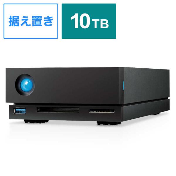 エレコム　ELECOM　LaCie ラシー 外付けHDD USB-C接続 1big dock［10T...