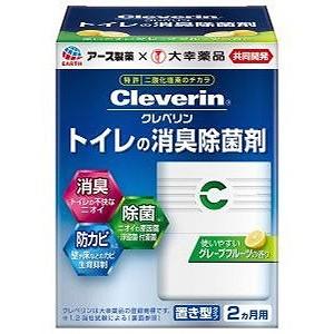 アース製薬 クレベリン トイレの消臭除菌剤　グレープフルーツの香り　（１００ｇ）　〔トイレ用〕