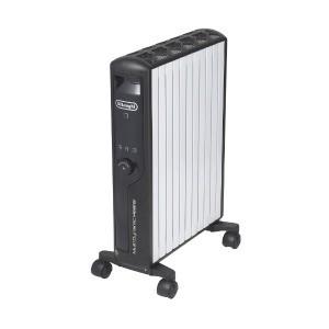 デロンギ　マルチダイナミックヒーター［〜１３畳まで／１５００Ｗ］　ＭＤＨＵ１５−ＢＫ　ピュアホワイト＋マットブラック