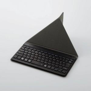 エレコム Ｂｌｕｅｔｏｏｔｈキーボード／超薄型／専用ケース付／汎用／ブルー ＴＫ−ＳＬＰ０１ＢＵ
