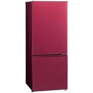 ＡＱＵＡ ２ドア冷蔵庫（１８４Ｌ・右開き） ＡＱＲ−１８Ｈ（Ｒ）　ルージュ （標準設置無料）