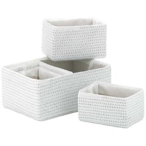 ケラ KELA 収納バスケット5個セット Rimossa ホワイト KELA ホワイト 21781