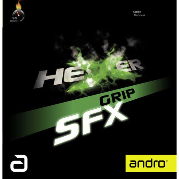 アンドロ　裏ソフトラバー ヘキサーグリップ エフエックス HEXER GRIP SFX(厚さ：1.9...