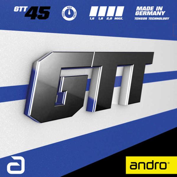 アンドロ　裏ソフトカラーラバー ライトテンション GTT45(厚さ：1.6) ［裏ソフト / テンシ...