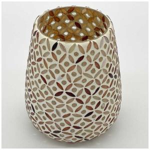 LEONARDO キャンドルホルダー2P 13cm mosaik Calmo 41712