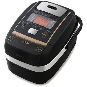 アイリスオーヤマ　ＩＲＩＳ　炊飯器　「米屋の旨み　銘柄量り炊き」［３合／圧力ＩＨ］　ＫＲＣ−ＰＣ３０−Ｂ　ブラック