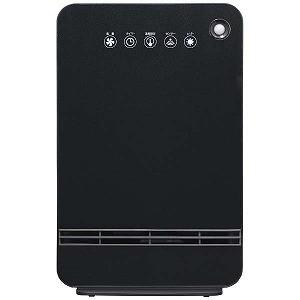 山善　セラミックファンヒーター　ＤＳＦ−ＶＮ１２−Ｂ　ブラック　［人感センサー付き］