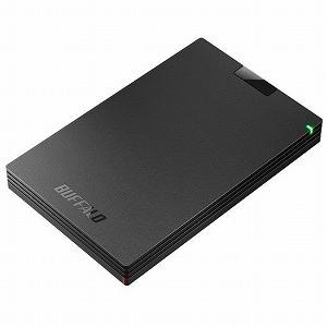 バッファロー　外付けＨＤＤ　パソコン用［ポータブル型／１ＴＢ］　ＨＤ−ＰＧＡＣ１Ｕ３−ＢＡ　ブラック