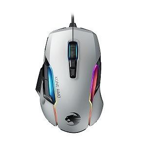 ロキャット　ゲーミングマウス　ＫＯＮＥ　ＡＩＭＯ　Ｒｅｍａｓｔｅｒｅｄ　［光学式／１２ボタン／ＵＳＢ／有線］　ＲＯＣ−１１−８２０−ＷＥ　ホワイト