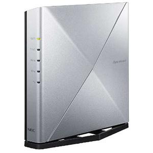 ＮＥＣ　ｗｉｆｉルーター　親機　Ａｔｅｒｍ（エーターム）　［Ｗｉ−Ｆｉ　６（ａｘ）／ａｃ／ｎ／ａ／ｇ／ｂ］　ＰＡ−ＷＸ６０００ＨＰ