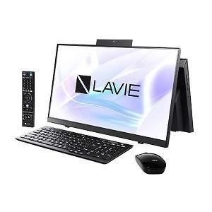 ＮＥＣ　デスクトップＰＣ（ダブルチューナ搭載）ファインブラック［２３．８型／ＨＤＤ：３ＴＢ／ＳＳＤ：２５６ＧＢ／メモリ：８ＧＢ］ＰＣＨＡ７７０ＲＡＢ