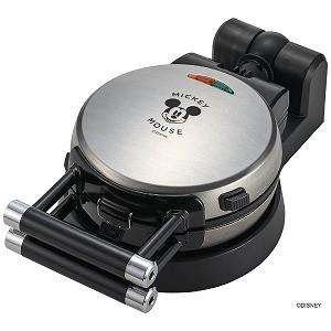 ドウシシャ　ディズニーワッフルメーカー　ＷＡＦＵ−１００ＳＩ　シルバー