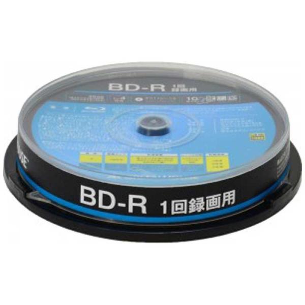 グリーンハウス　録画用BD-R 1-2倍速 片面25GB1層 10枚 インクジェットプリンター対応　...