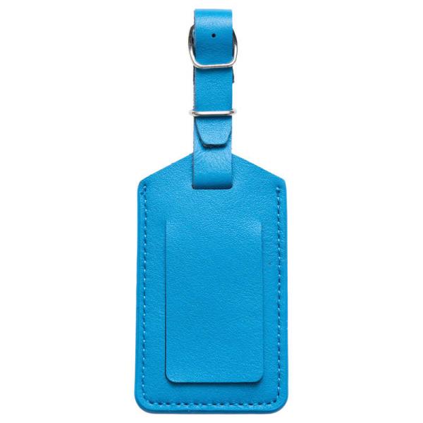TTC　コンサイス CADAQUES カダケス 本革 ネームタグ 小 ブルー　CADAQUESブルー