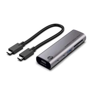 TUNEWEAR MacBook Pro / Air対応 ドッキングステーション ALMIGHTY DOCK nano1 スペースグレー TUN-OT-000071