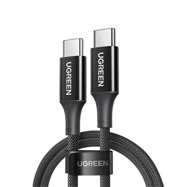 UGREEN　USB-C to USB-C 高耐久ナイロン編組急速充電ケーブル 1m 15275 ［...